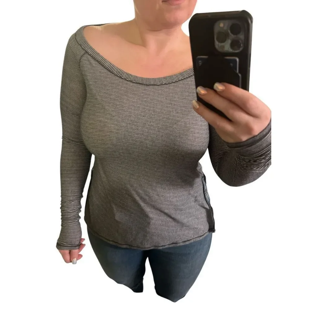 ✨Lululemon Presence Of Mind Long Sleeve Sz Medium Top✨